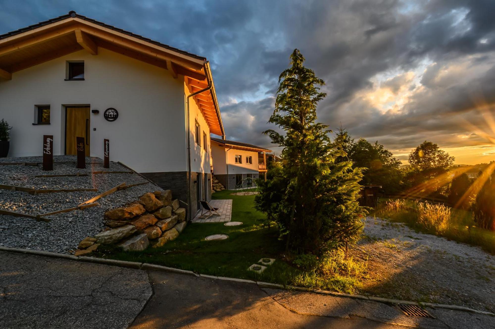 Chalets Woid_Liebe&Glueck Боденмайс Экстерьер фото