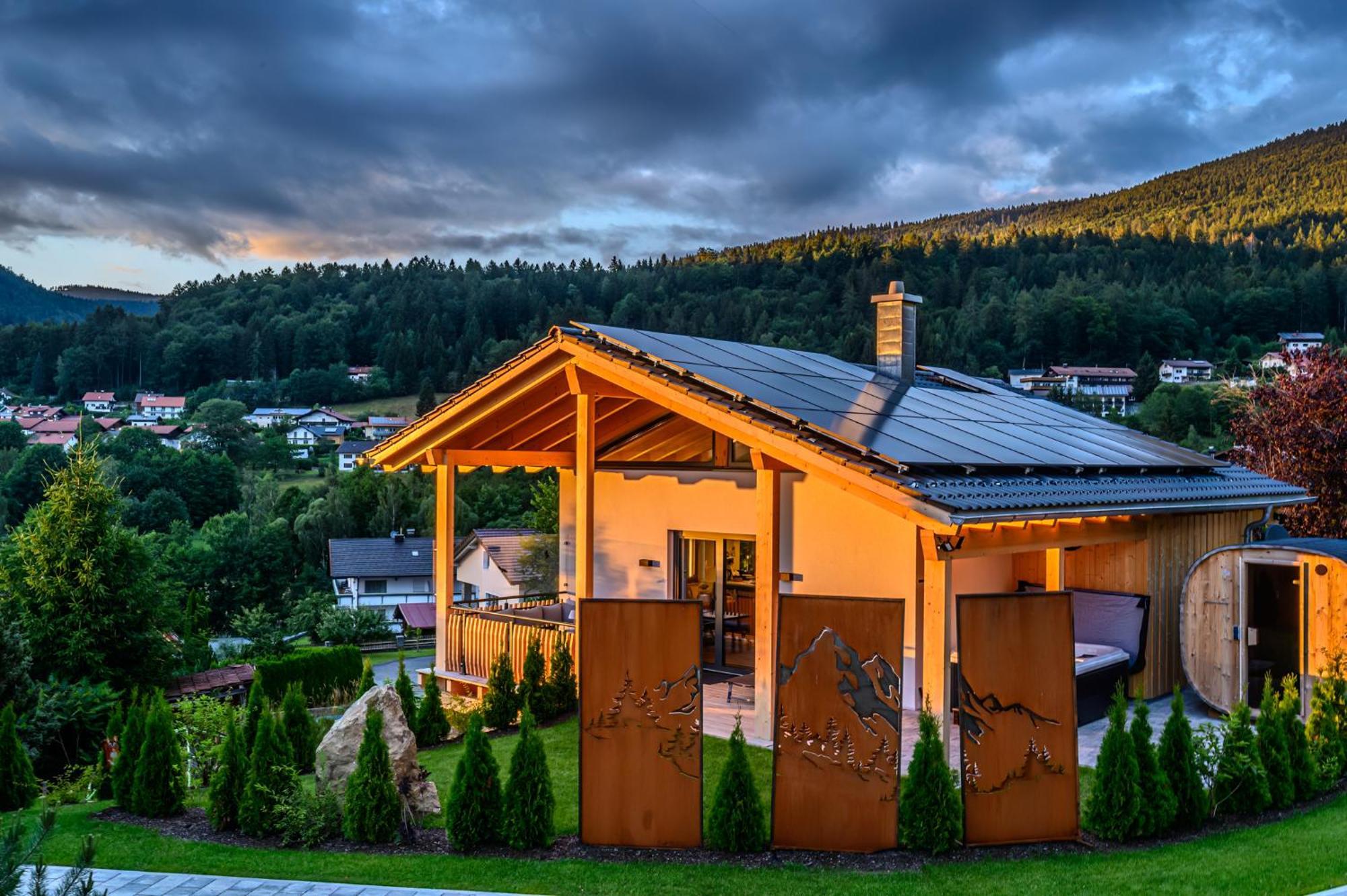 Chalets Woid_Liebe&Glueck Боденмайс Экстерьер фото